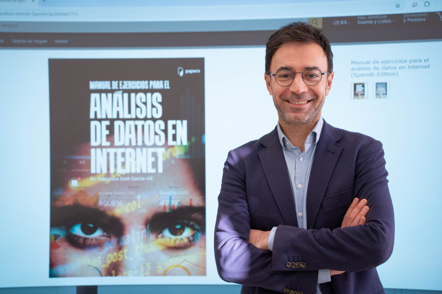 Fran García Ull, profesor e investigador en inteligencia artificial, educación y comunicación de la Universidad Europea de Valencia